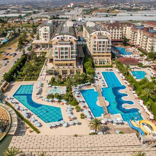 تور آلانیا ار اصفهان هتل Hedef Beach Resort 